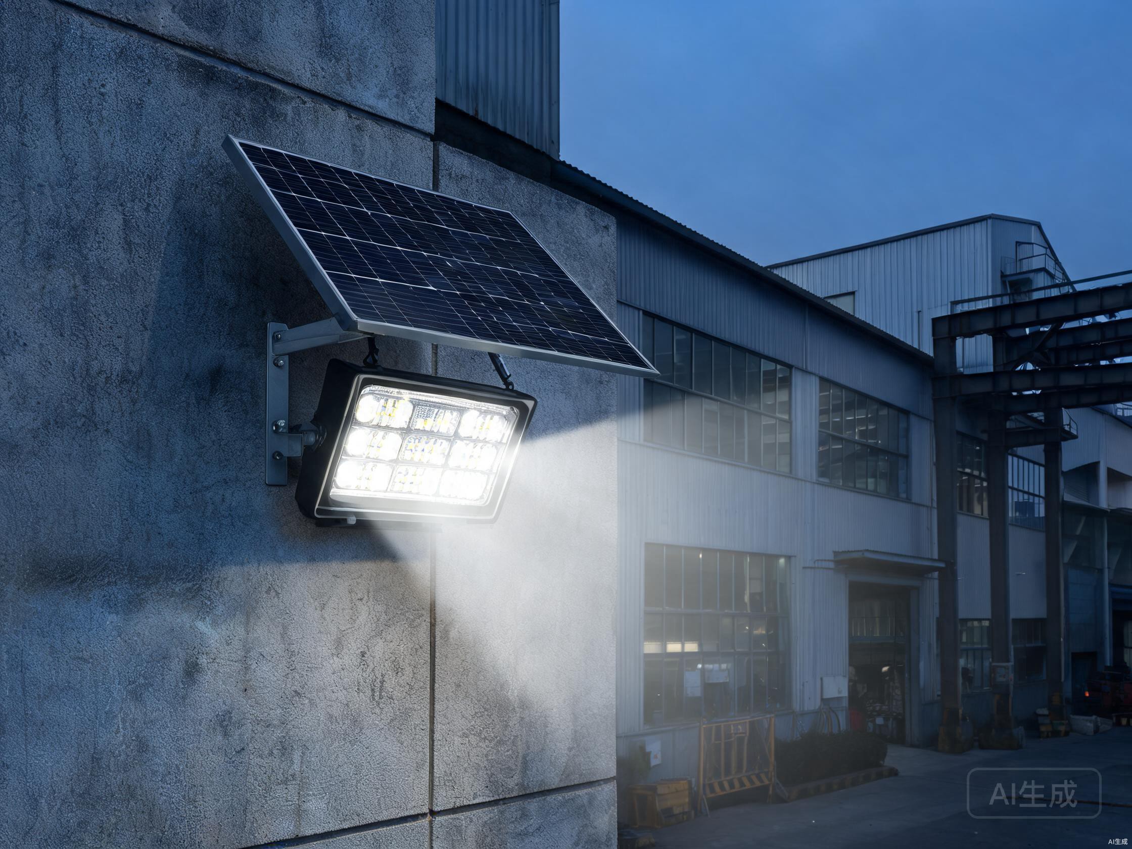 Industrial solar lighting technology